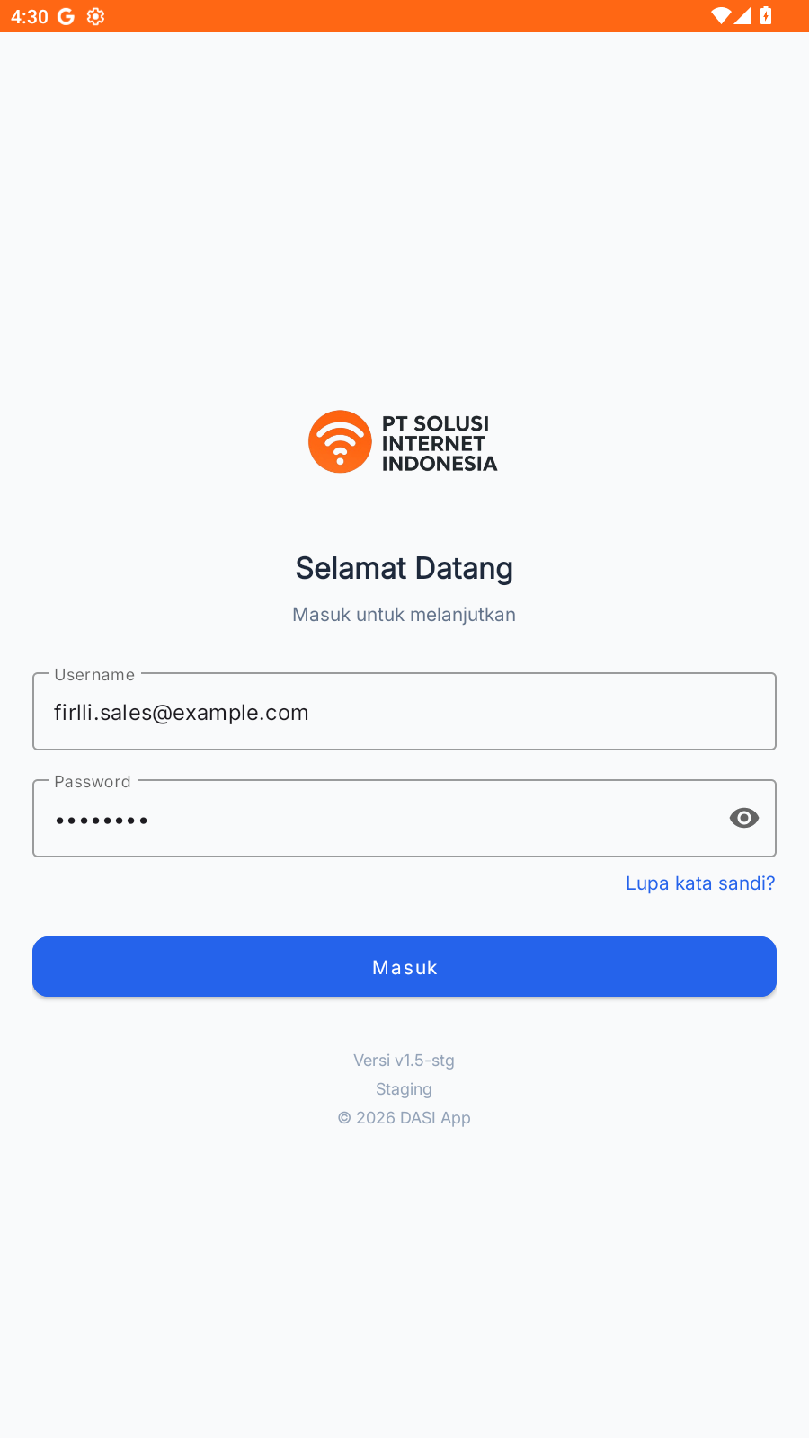 DASI Mobile Android